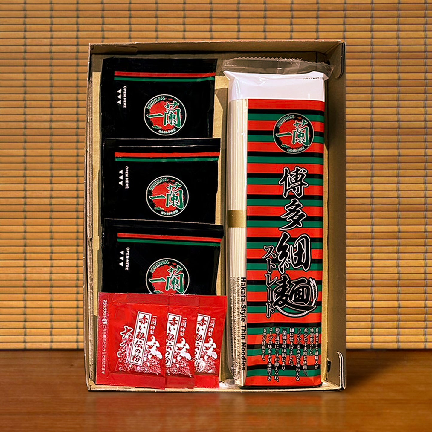 ICHIRAN Ramen Kit Contents
