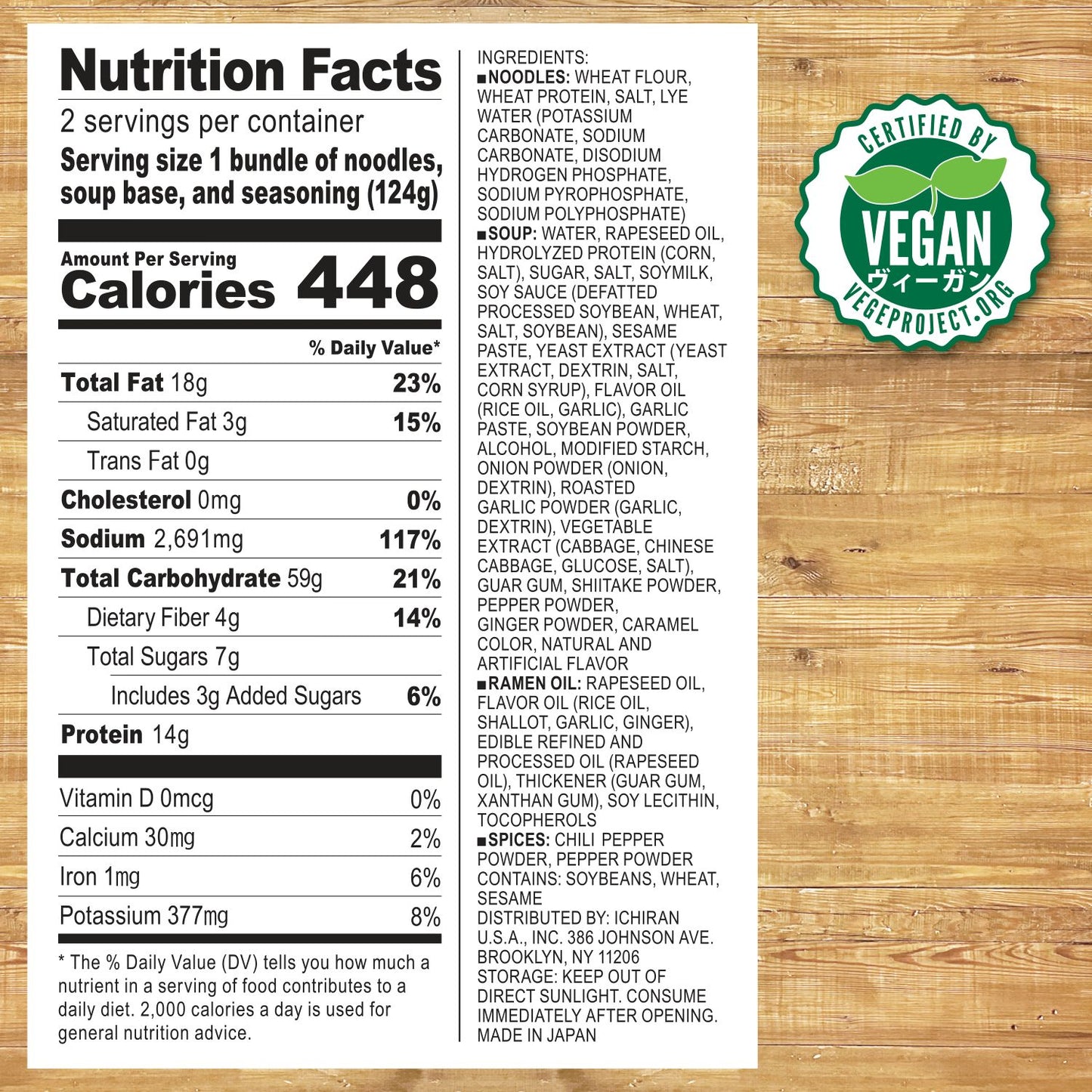 
                  
                    Vegan Ramen Kit Nutrition
                  
                