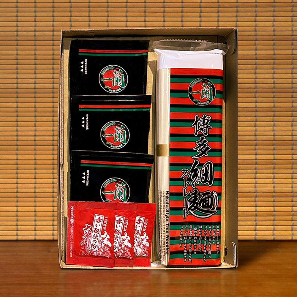 
                  
                    ICHIRAN Ramen Kit Contents
                  
                