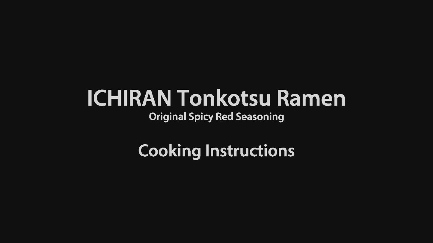 
                  
                    Load and play video in Gallery viewer, Official ICHIRAN Take-Home Ramen Kit
                  
                